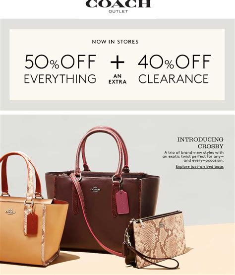 coach usa discount coupons|promo code for coach outlet.